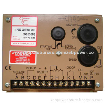 ESD5500E Generator Governor GAC with < 1200Hz Idle Adjust CCW